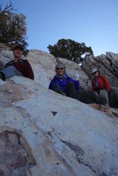 Taking a short break from route finding, with john, michi and bob [sat oct 21 12:10:49 mdt 2017]